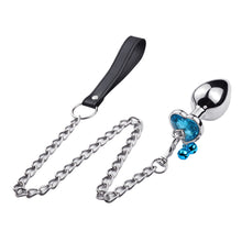 Load image into Gallery viewer, Butt Plug With Chain – product design details, gallery view 1 from the CAGINK product page