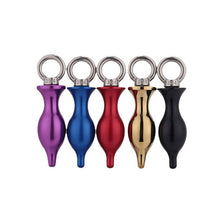 Load image into Gallery viewer, Butt Plug With Pull Ring – ring and adjustment details, gallery view 1