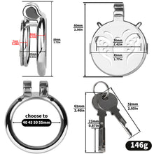 Carica l'immagine nel visualizzatore di Gallery, Butterfly Flat Chastity Lock - 3