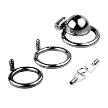 Carica l'immagine nel visualizzatore di Gallery, Button Chastity Cage – product design details, gallery view 1 from the CAGINK product page