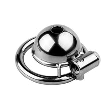 Carica l'immagine nel visualizzatore di Gallery, Button Chastity Cage – product design details, gallery view 3 from the CAGINK product page