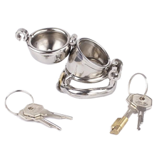 Load image into Gallery viewer, Metal Cock Cage 2.55 inches Long – product design details, gallery view 3
