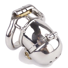 Load image into Gallery viewer, Metal Cock Cage 2.55 inches Long – product design details, gallery view 1