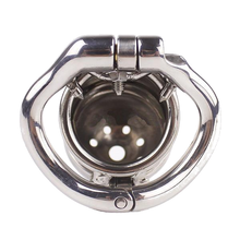 Load image into Gallery viewer, Metal Cock Cage 2.55 inches Long – material and construction details, gallery view 2