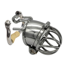 Carica l'immagine nel visualizzatore di Gallery, Metal Male Chastity Device – product design details, gallery view 2 from the CAGINK product page