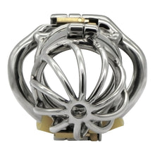 Carica l'immagine nel visualizzatore di Gallery, Metal Male Chastity Device – product design details, gallery view 3 from the CAGINK product page