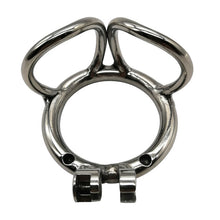 Load image into Gallery viewer, New Stainless Steel Male Chastity Cage – material and construction details, gallery view 5