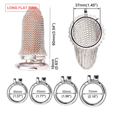 Load image into Gallery viewer, Chainmail Chastity Cage