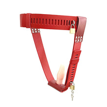 Carica l'immagine nel visualizzatore di Gallery, Chastity Belt With Buttplug – product design details, gallery view 3 from the CAGINK product page