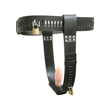 Carica l'immagine nel visualizzatore di Gallery, Chastity Belt With Buttplug – product design details, gallery view 1 from the CAGINK product page
