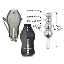 Carica l'immagine nel visualizzatore di Gallery, Chastity Belt With Vaginal Plug – product feature overview, gallery view 4