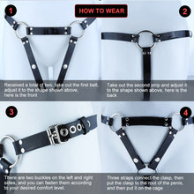 Cargar imagen en el visor de la galería, Chastity Cage Belt