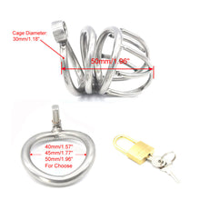 Load image into Gallery viewer, Chastity Cage For Penis β product design details, gallery view 4 from the CAGINK product page