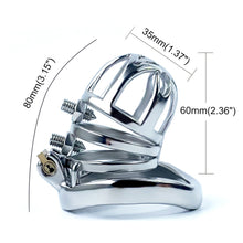 Load image into Gallery viewer, Chastity Cage With Spikes β product design details, gallery view 5 from the CAGINK product page