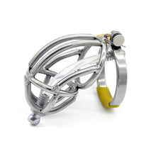 Cargar imagen en el visor de la galería, Chastity Cage With Urethral Tube