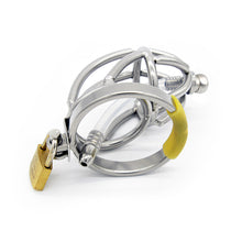 Cargar imagen en el visor de la galería, Chastity Cage With Urethral Tube