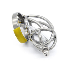 Cargar imagen en el visor de la galería, Chastity Cage With Urethral Tube