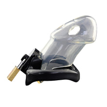 Load image into Gallery viewer, Clear Chastity Cage – product design details, gallery view 2 from the CAGINK product page