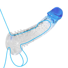 Carica l'immagine nel visualizzatore di Gallery, Clear Cock Sleeve – product design details, gallery view 2 from the CAGINK product page