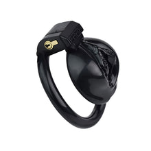 Carica l'immagine nel visualizzatore di Gallery, Black Clit Chastity Cage – product design details, gallery view 2 from the CAGINK product page