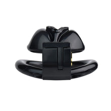 Carica l'immagine nel visualizzatore di Gallery, Black Clit Chastity Cage – product design details, gallery view 7 from the CAGINK product page