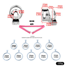 Load image into Gallery viewer, Clitoral Chastity Lock Invisible – Hidden Obedience Lock