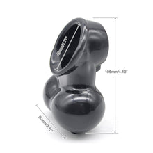 Load image into Gallery viewer, Cock And Ball Ring – ring and adjustment details, gallery view 4 from the CAGINK product page