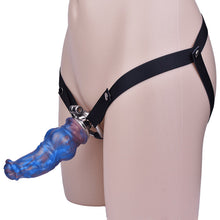 Load image into Gallery viewer, Cock Block Device With Monster Dildo