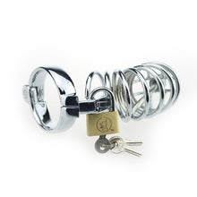 Carica l'immagine nel visualizzatore di Gallery, Cock Cage With Catheter With 3 Rings – product design details, gallery view 4
