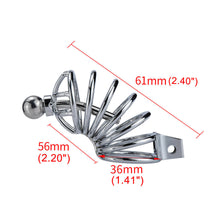 Carica l'immagine nel visualizzatore di Gallery, Cock Cage With Catheter With 3 Rings – product feature overview, gallery view 6