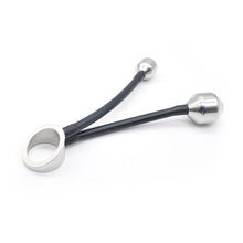 Load image into Gallery viewer, Cock Ring With Anal Plug – ring and adjustment details, gallery view 3