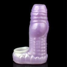 Load image into Gallery viewer, Creature Cock Penis Sleeve – product design details, gallery view 7 from the CAGINK product page