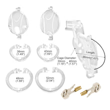 Load image into Gallery viewer, Detachable Flip Chastity Cage