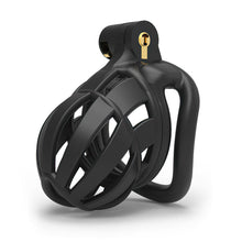 Cargar imagen en el visor de la galería, Detained Black Restrictive Chastity Cage
