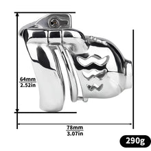 Carica l'immagine nel visualizzatore di Gallery, Dolphin Chastity Cage With PA Piercing-9