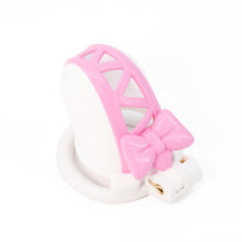 Carica l'immagine nel visualizzatore di Gallery, Double Color Butterfly Knot Chastity Cage 2