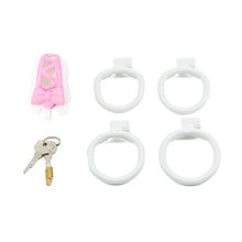 Carica l'immagine nel visualizzatore di Gallery, Double Color Butterfly Knot Chastity Cage 6