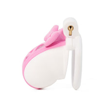 Carica l'immagine nel visualizzatore di Gallery, Double Color Butterfly Knot Chastity Cage 3