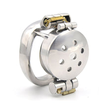 Carica l'immagine nel visualizzatore di Gallery, Double Lock Chastity – locking components and key details, gallery view 2