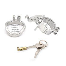Carica l'immagine nel visualizzatore di Gallery, Double Lock Chastity – locking components and key details, gallery view 6
