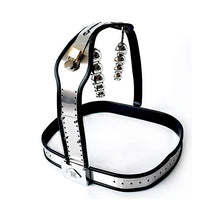 Load image into Gallery viewer, Double Plug Chastity Belt – product design details, gallery view 2 from the CAGINK product page