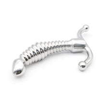 Load image into Gallery viewer, Expanding Metal Butt Plug – material and construction details, gallery view 1