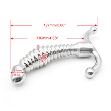 Load image into Gallery viewer, Expanding Metal Butt Plug – material and construction details, gallery view 4