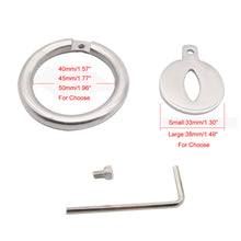 Load image into Gallery viewer, Extremely Small Chastity Cage – product design details, gallery view 3