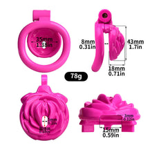 Load image into Gallery viewer, Femboy Chastity Cage β product design details, gallery view 7 from the CAGINK product page