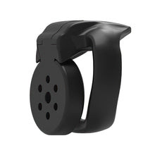 Load image into Gallery viewer, Flat Gatling Chastity Cage – product design details, gallery view 4 from the CAGINK product page
