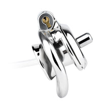Load image into Gallery viewer, Flat & Inverted Cocoon Penis Chastity Device – product design details, gallery view 2