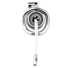 Load image into Gallery viewer, Flat & Inverted Cocoon Penis Chastity Device – product design details, gallery view 7