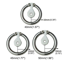 Load image into Gallery viewer, Ball Chastity Cage – product feature overview, gallery view 7 from the CAGINK product page