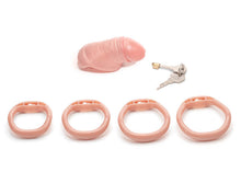 Load image into Gallery viewer, Flesh-Toned Camouflage Chastity Device